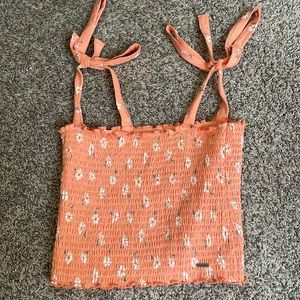 Smocked Hollister Tank Top